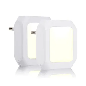 LED Night Light Mini Light Sensor Control 110V 220V EU US Plug Nightlight Lamp For Children Kids Living Room Bedroom Lighting