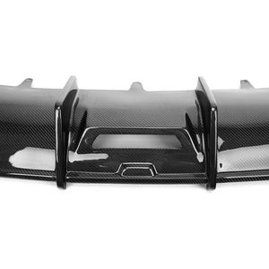 Difusor Trasero Estilo <span class=keywords><strong>A6</strong></span> <span class=keywords><strong>C8</strong></span> KB Sin Luz para <span class=keywords><strong>Audi</strong></span> C7.5 <span class=keywords><strong>A6</strong></span> S6 Sline 2016-2018, Difusor de Parachoques Trasero de Fibra de Carbono Real - Product Image 4