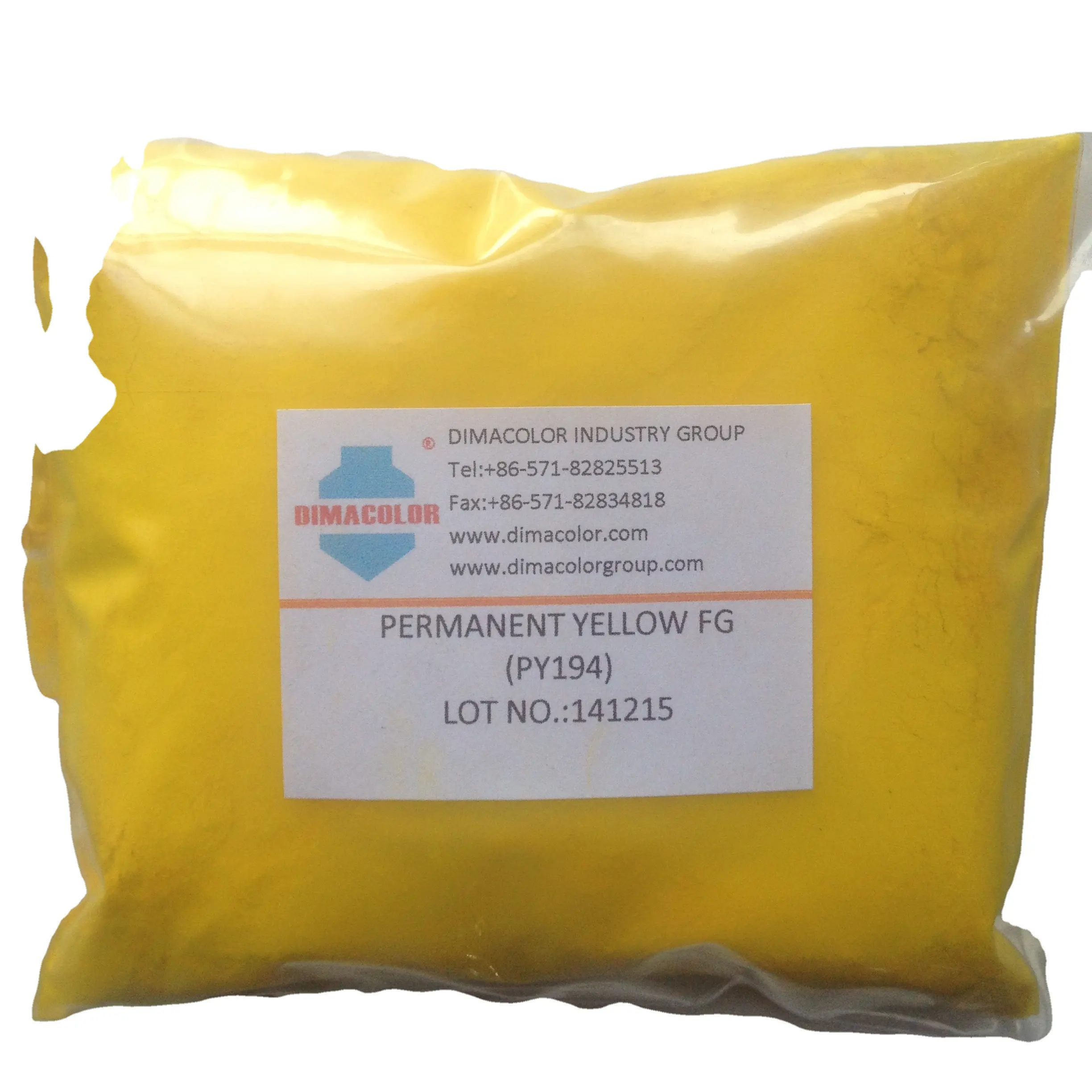 חומרים אורגניים פיגמנט אבקת פלסטיק PP, PVC, PE צביעת פיגמנט צהוב 194
