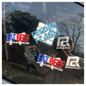 Impresión de alta calidad al aire libre resistente a los rayos UV grueso duradero PET PVC vinilo plástico logotipo personalizado transparente Pegatinas transparentes para coche - Product Image 6