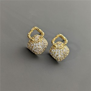 Korean Style Geometric Double Layers Square Rhombus Stud <b>Earrings</b> for Women Gold Color Sweet <b>Earrings</b> Premium Trendy Jewelry - Product Image 3