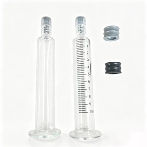 Seringues en verre stérilisées de 10 <span class=keywords><strong>cc</strong></span> (10 ml) avec embout Luer Lock, seringues cosmétiques pour acide hyaluronique - Product Image 1