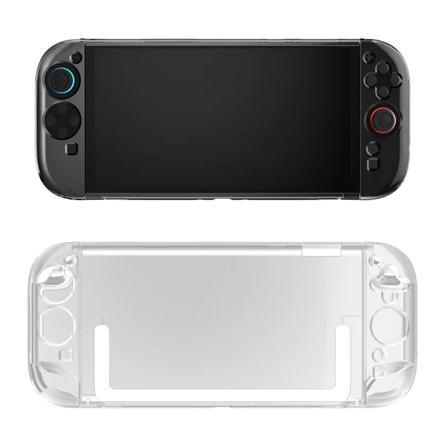 Wholesale ATB Clear PC+TPU Hard Shell Case for for 2 Console-Split Design Protective Transparent Cover