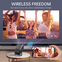 Proyector HP330 Full HD al por Mayor, Smart TV, Cine en Casa, Videojuegos, Proyectores para Exteriores 4K, Android WIFI, Mini Proyector Portátil