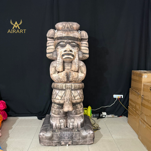 Pilar de Piedra Totem de la Civilización Maya Inflable para Exhibición en Parques al Aire Libre, Columna de Piedra Inflable Antigua para Accesorios de Escenario - Product Image 5