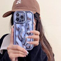 Étui de luxe 2026 en TPU+PC de haute qualité pour 12-17 Pro Max, argenté électroplaqué, antichoc et étanche, nouveau design, vente en gros