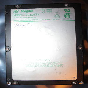 1 unité neuve et originale, disque dur HDD 3,5 pouces ST3283A IDE <span class=keywords><strong>245</strong></span> Mo 1993, entièrement testé et fonctionnel, PLC - Product Image 1