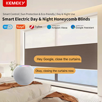 Stores cellulaires jour-nuit avec tissu occultant et voilage pour stores alvéolaires intelligents, directement de l'usine