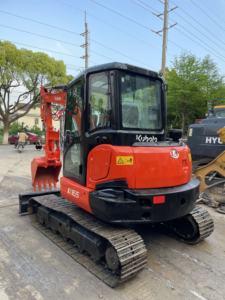 2022 Venta caliente Kubota KX165 Excavadoras hidráulicas Usada Excavadora sobre orugas 6.5Ton Mini Excavadora Maquinaria de construcción - Product Image 3