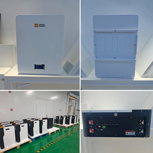 แบตเตอรี่ Lifepo4 ติดผนังสำหรับใช้ในบ้าน ขายดี 5kWh 10kWh 48V 51.2V 100Ah 200Ah 8000 รอบการใช้งาน BMS CAN รับประกัน 10 ปี - Product Image 2