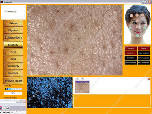 Caméra d'analyse de peau, écran tactile de 9 pouces, analyseur de portée de la peau, scanner - Product Image 5