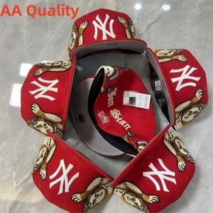 <span class=keywords><strong>Gorra</strong></span> de Béisbol con Retrato de Ángel, Estilo Hip Hop, Color Blanco, Rojo y Amarillo, Diseño Moderno y Casual, Venta al Por Mayor, Nueva Colección 2026 - Product Image 3