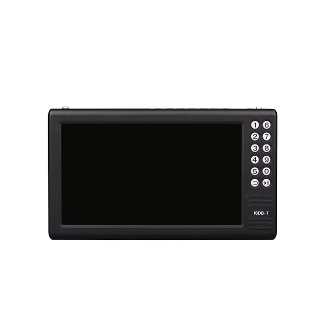 2022 HENGLI Hot Sale 9 Inch Portable Dvb-t2 Lcd Tv Digital Mpeg4/h.264 Usb Mini Dvb-t2 Set Top Box with Antenna for Sale