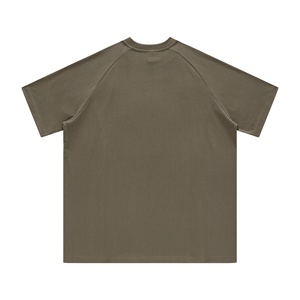 Venta al por mayor 100% algodón camiseta personalizada de alta calidad de moda patrón sólido mejor precio - Product Image 2