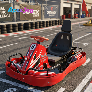Kart à pédales électrique ApexJoy STAR Drift S3-500W pour enfants, 3 vitesses, <span class=keywords><strong>course</strong></span>, 36V, utilisation intérieure/extérieure, mini karting commercial - Product Image 3