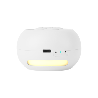Haut-parleur de sons naturels 15 sons, machine à bruit blanc pour bébé, veilleuse colorée, aide au sommeil, machine à sons portative pour le sommeil
