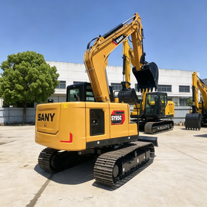 Fourniture pour SY95C, pelle sur chenilles de 9 tonnes, moteur Yanmar, hydraulique, godet de 0,38 m, 53,7 kW, équipement de construction à haute efficacité - Product Image 3