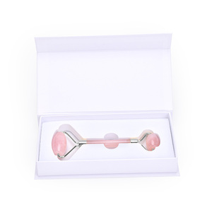 Premium natural Jade stone skincare oem quartz skin cooling face roller set - Product Image 6