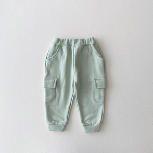 Venta al por mayor personalizado otoño primavera largo niños usan algodón niños Cargo Pantalones <span class=keywords><strong>Niño</strong></span> Pantalones Casuales - Product Image 5