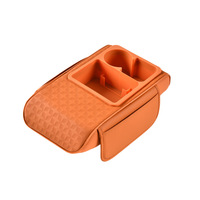 Protecteur de boîte d'accoudoir en cuir pour siège auto, sac de rangement multifonctionnel pour modèle OLIVER Clover Arc Edition 02