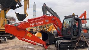 Excavatrices Hitachi ZX120 d'occasion, excavatrice sur chenilles de 12 tonnes, importée du Japon, excellent état de fonctionnement, accessoire tarière - Product Image 5