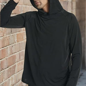 Chemise de pêche et de randonnée en fibre de bambou UPF 50, légère, imperméable, sublimation, anti-UV, manches longues, respirante, grande taille - Product Image 3