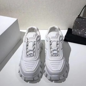 Classic Custom Logo Chunky High Top high increase <b>Sneakers</b> Fashion genuine <b>leather</b> shoes Casual Shoes - Product Image 2