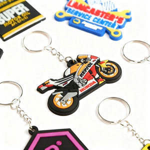 3D Silicone Mặt dây chuyền nhựa <span class=keywords><strong>Epoxy</strong></span> Keychain trang trí tùy chỉnh PVC mềm cao su Keychain - Product Image 3