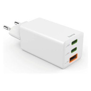 Hama 65W GaN <b>Charger</b> USB <b>Type</b> <b>C</b> USB <b>Type</b> A White Multifunction - Product Image 4