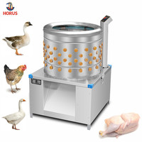 Machine à Plumer la Volaille et les Poulets en Acier Inoxydable Horus pour 15 à 20 Poulets Entiers