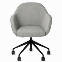 Mobilier de salle de conférence et de chambre d'hôtel moderne pour l'hôtellerie d'affaires, contemporain 360 °   Chaise de bureau pivotante réglable en hauteur