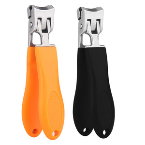 Coupe-ongles extra larges et robustes avec bords inclinés et anti-éclaboussures, grandes pinces à ouverture large pour usage domestique, paquet individuel - Product Image 5