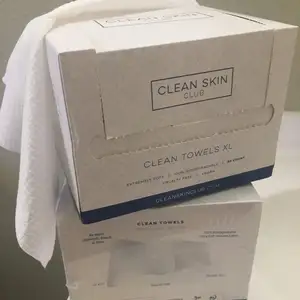 Atacado Personalizado 1 pacote 50 Ultra Soft Biobased Toalha de rosto Towelette Facial Washcloth Maquiagem Removedor Toalhetes secos