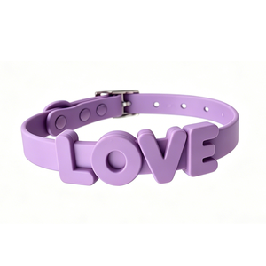 Collares Personalizados para Mascotas, Perros y Gatos, con Letras Deslizantes de Silicona, Etiqueta con <span class=keywords><strong>Nombre</strong></span>, Impermeable, de Grado Alimenticio, Ajustable, Etiqueta de Identificación Silenciosa - Product Image 3
