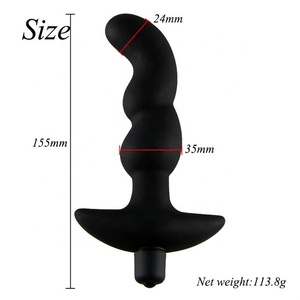 AliExpress Hot Sale 10 Speeds Twisted Anal <strong>Plug</strong> Adult Men's Silicone Sex Toy for Women's <strong>G</strong>-Spot Stimulating - Product Image 2