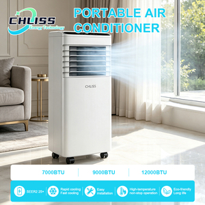 Climatiseur mobile portable 12000 BTU, climatisation écologique pour la maison et les appartements - Product Image 1