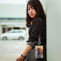 Grosir Gantungan Kunci Kulit PU Sederhana Bentuk Persegi Panjang untuk Transfer Termal, Tempat Kartu Bus/Bank, Liontin, dan Gantungan Kunci