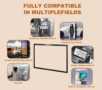 Cadre tactile infrarouge multipoint de 42 pouces, interface USB personnalisable, plug-and-play