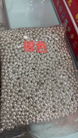 Perles en vrac ABS de qualité supérieure, rondes, dorées et argentées, de 3 à 16 mm, pour la fabrication de bijoux - Vente en gros usine