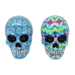 Commercio all'ingrosso stampa trasferimento acqua gatto turco gufo cammello tartaruga decorazione casa statuetta blu malocchio in resina - Product Image 3