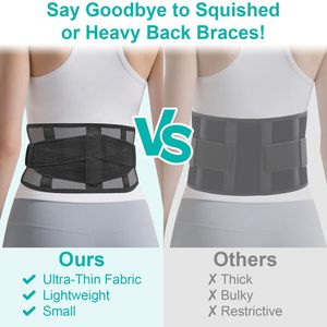 <b>Back</b> Brace LXL Breathable Adjustable Lumbar <b>Support</b> For Lower <b>Back</b> Pain Sciatica Scoliosis Slipped Disc - Product Image 4