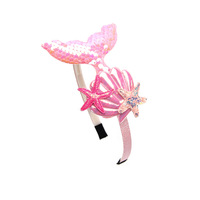 Bandeau à paillettes pour filles, style doux et tendance, coiffure pour enfants, bandeau DIY
