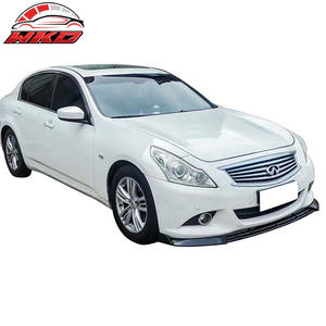 Para Infiniti G37 Sedan 2010-2013, Estilo IKON, 3 Piezas, Alerón Delantero, PP, Negro Brillante, Kit de Carrocería de Alta Calidad - Product Image 2