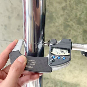 Шток поршня гидравлического цилиндра индивидуального размера CK 45 AISI 1045 Закаленный и закаленный (QT) хромированный шток поршня HB240-280 - Product Image 6