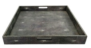 Plateau carré en shagreen brossé personnalisé DAPHOCO modèle 012L, qualité commerciale, motif abstrait, rectangulaire, pour la restauration - Product Image 4