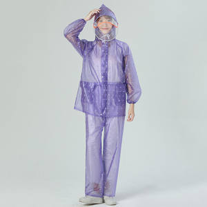 <span class=keywords><strong>Veste</strong></span> et pantalon transparents pour hommes et femmes, vêtement imperméable en PVC pour vélo, moto, combinaison de <span class=keywords><strong>pluie</strong></span>, vente en gros - Product Image 3