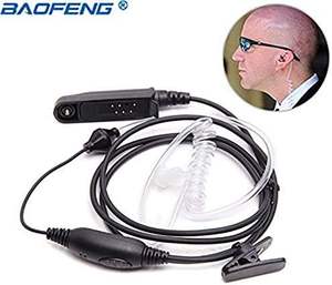 Écouteur 2025 à succès, accessoire pour talkie-walkie, casque antibruit, radio bidirectionnelle PTT, écouteur à tube acoustique - Product Image 2