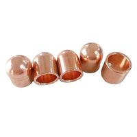 Pièces de rechange pour machines à souder et à découper Pointes de soudure Pointe de capuchon d'électrode Matériau en cuivre CuCrZr/Al2O3Cu 16x23mm Pointe de soudage par points