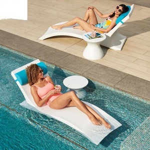 Wholesale Outdoor Beach Underwater Lounger <strong>Pool</strong> <strong>Lounge</strong> Chairs Plastic Swimming <strong>Pool</strong> Chair for Hotel - Product Image 1