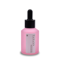 Hot Seal bouteille en verre rose huile essentielle 15ml 30ml 50ml avec compte-gouttes